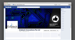 Design Facebook par Yas media pour Ecliptech Innovations Pty Ltd | Design : #2066939