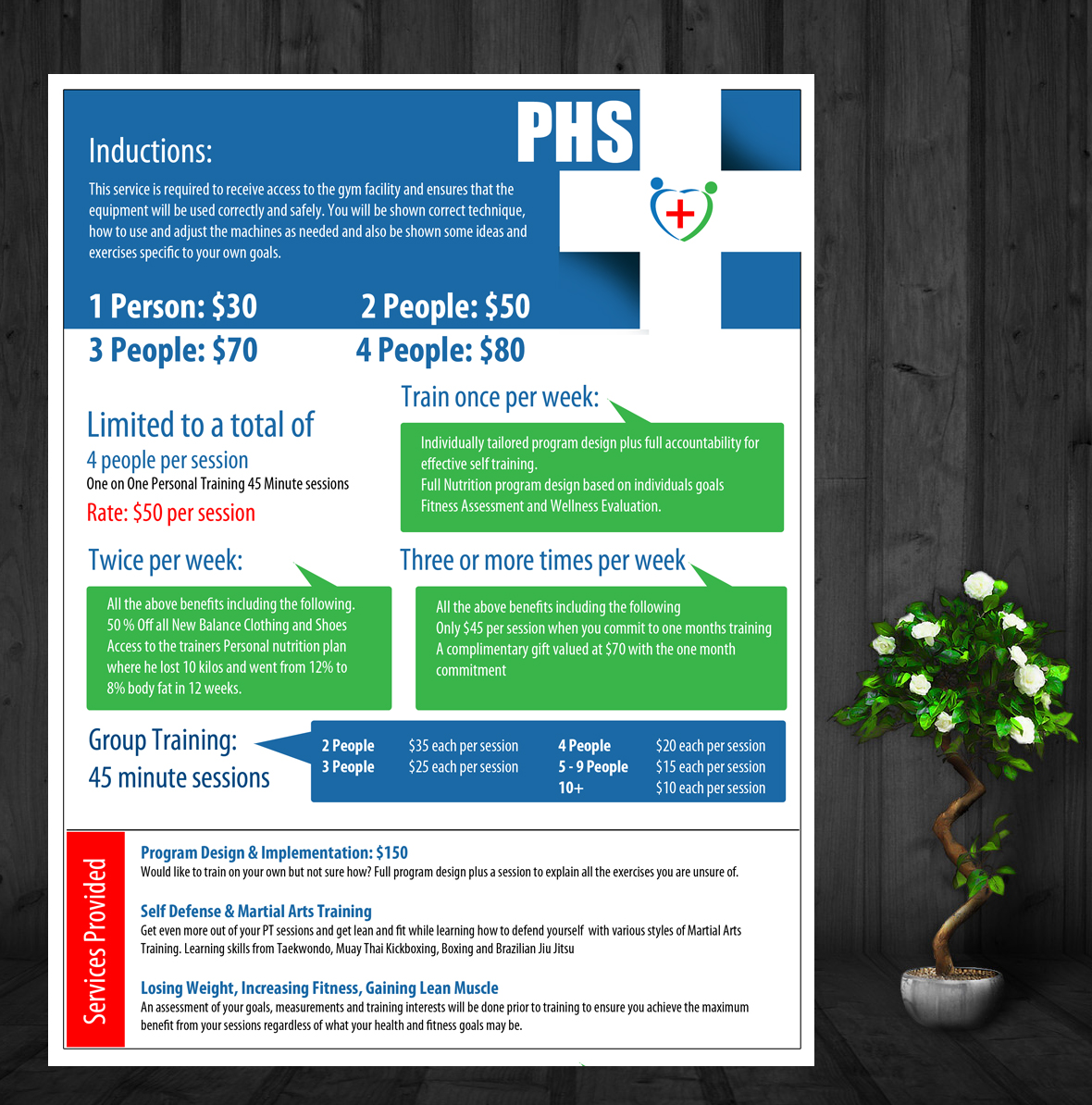 Flyer Design by uk for Positive Health Solutions | Design #2045411