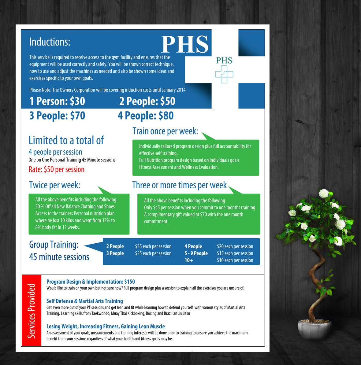 Flyer Design by uk for Positive Health Solutions | Design #2048261