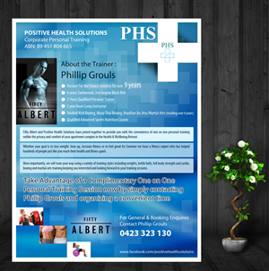 Flyer Design by uk for Positive Health Solutions | Design: #2048262