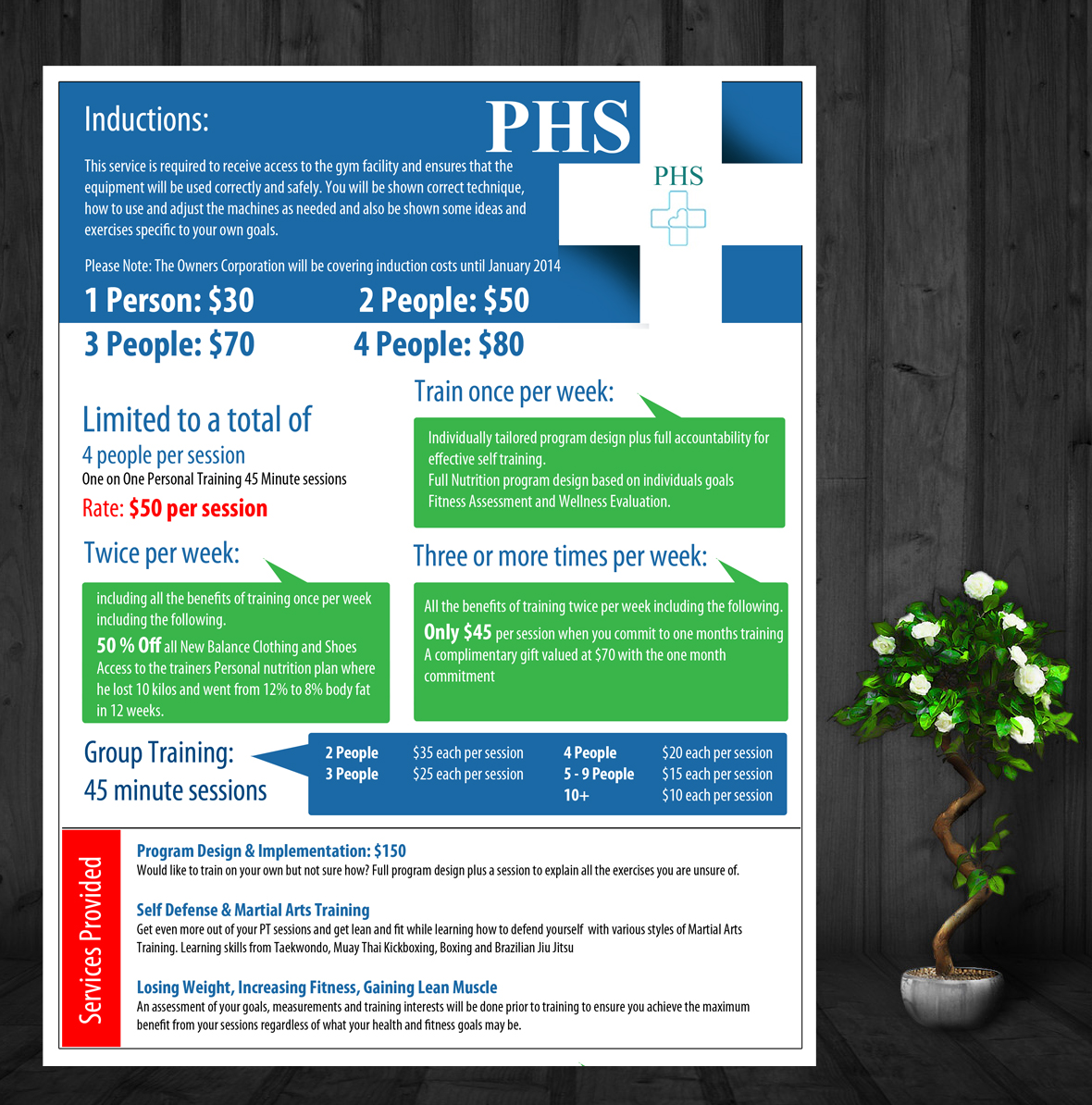 Flyer-Design von uk für Positive Health Solutions | Design #2048958