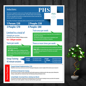 Flyer Design by uk for Positive Health Solutions | Design: #2048958