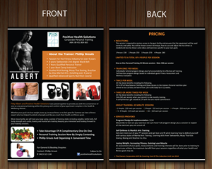 Flyer Design by Sbss for Positive Health Solutions | Design: #2050763