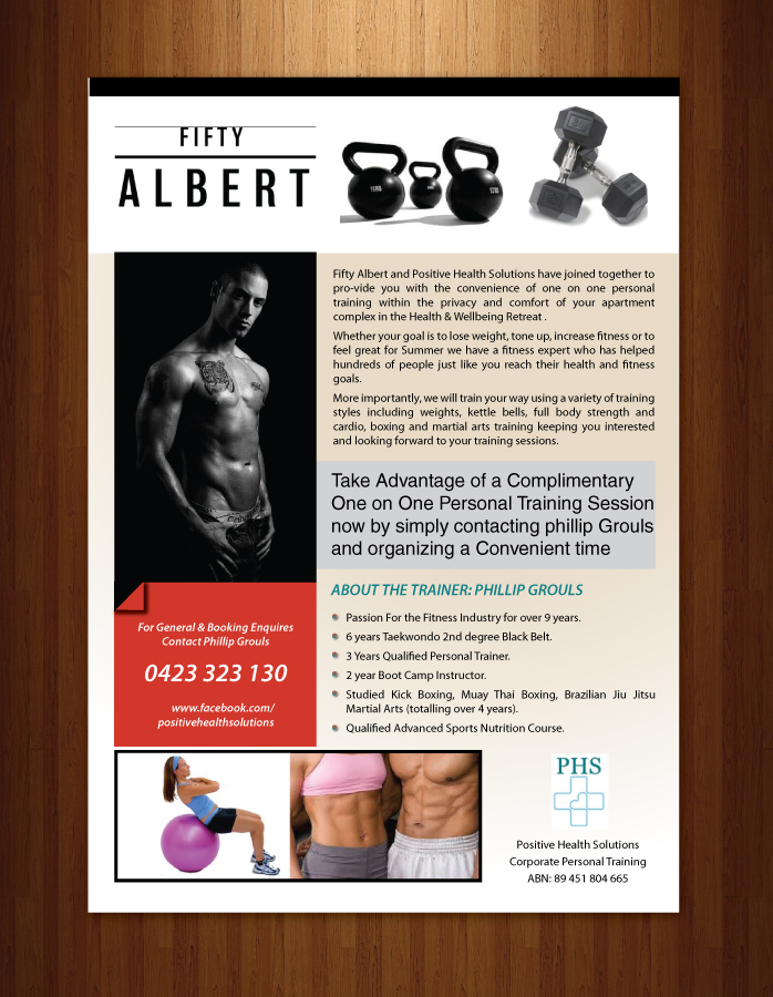 Flyer Design by Sbss for Positive Health Solutions | Design #2056151