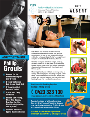 Flyer Design by rkailas for Positive Health Solutions | Design: #2059192