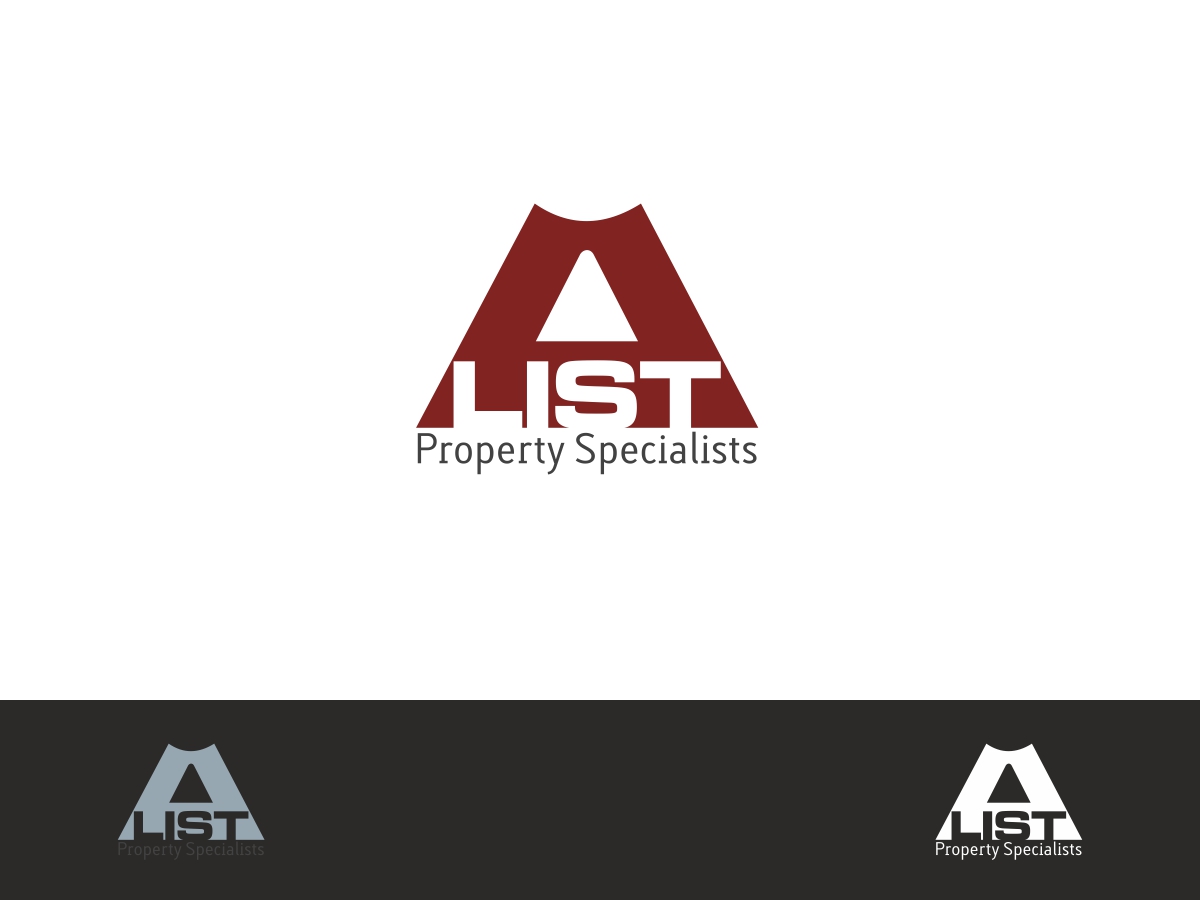 Logo Design by SilviaDegioDesign for A-List Property Specialists | Design #2053973
