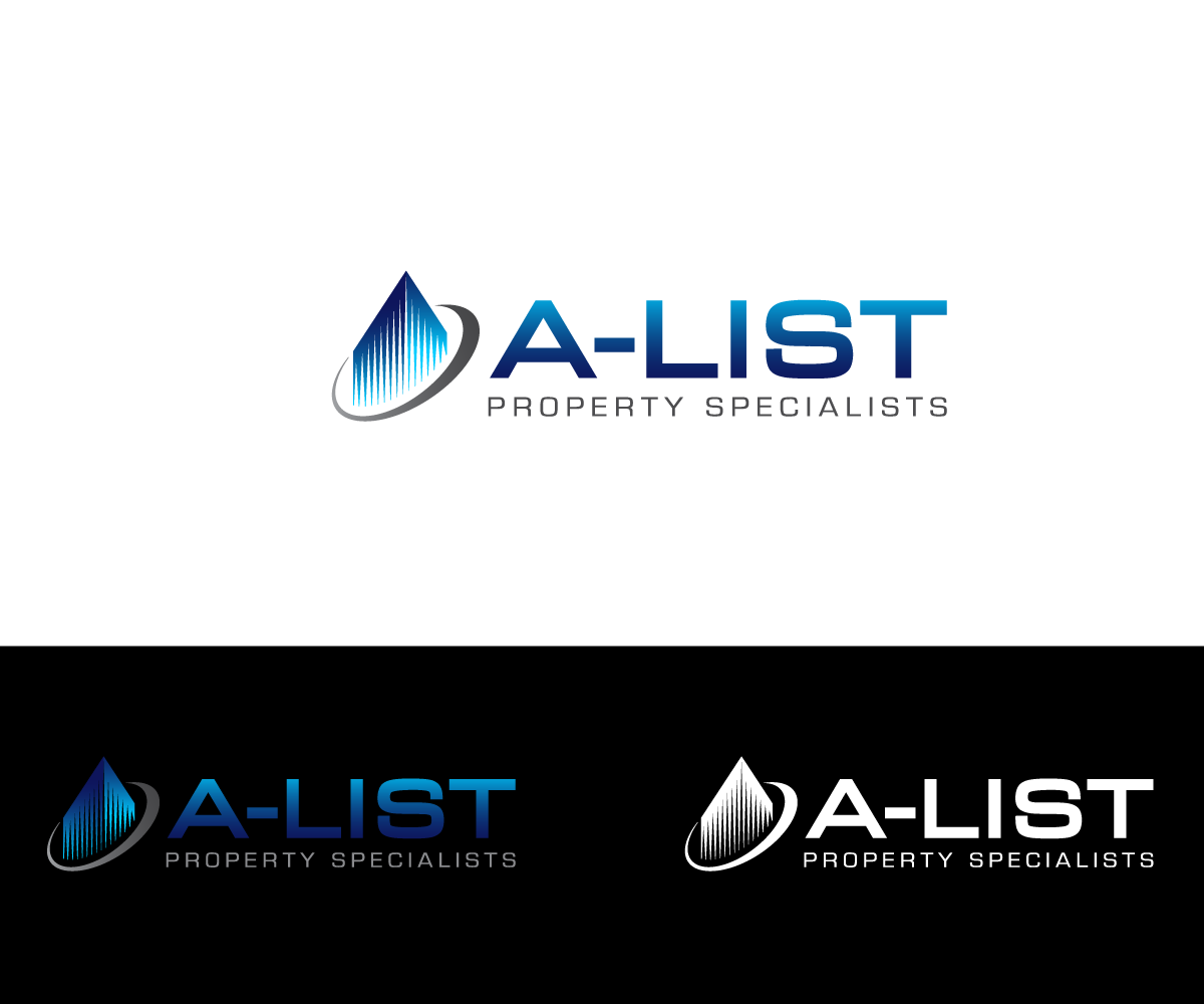 Logo Design by GliderGraphx for A-List Property Specialists | Design #2037385
