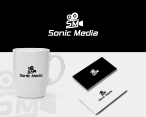 Sonic Media | Logo Design by Firstception