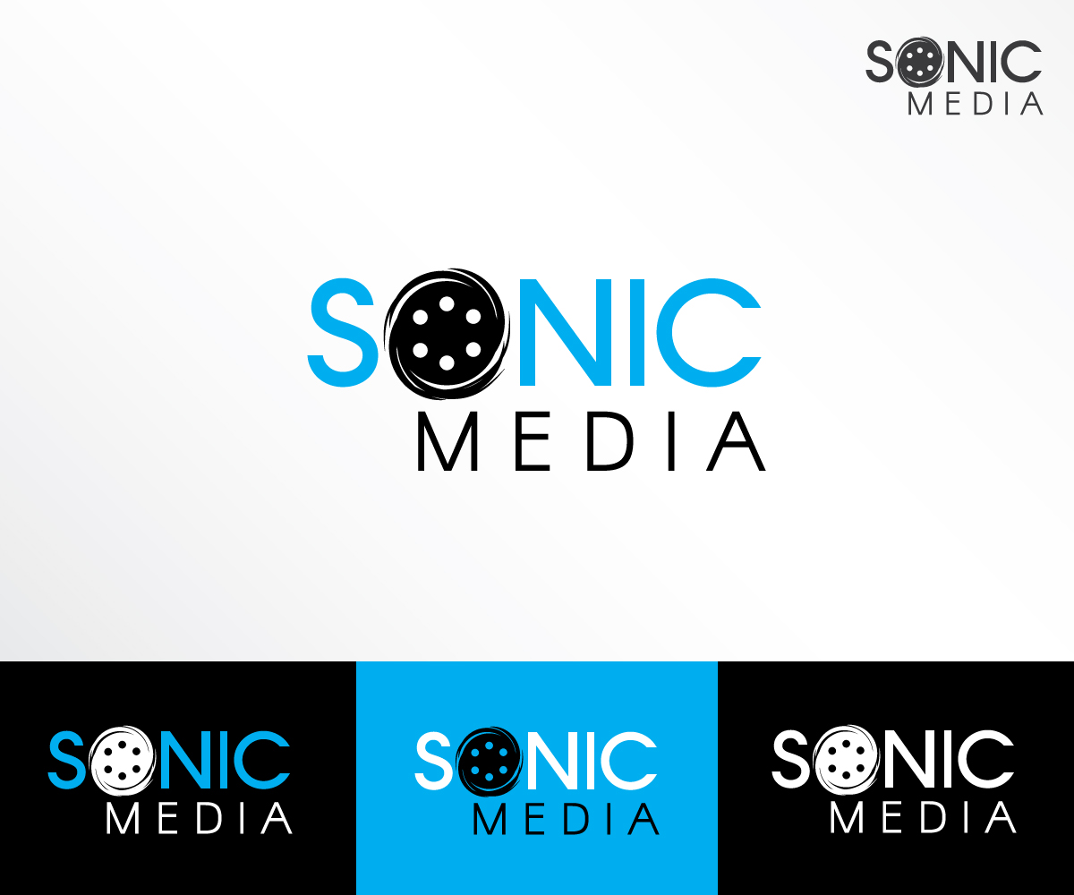 Logo Design by Nair Nascimento for Sonic Media | Design #9227221