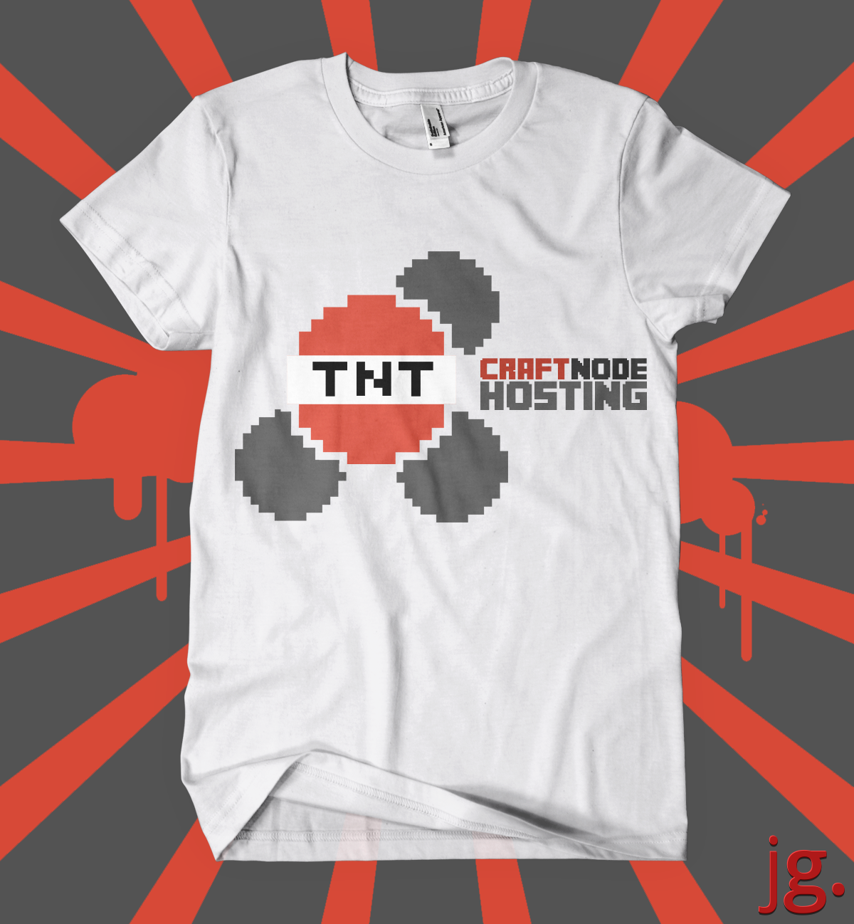 Diseño de Camiseta por jordyboy para CraftNode Hosting | Diseño #2062757