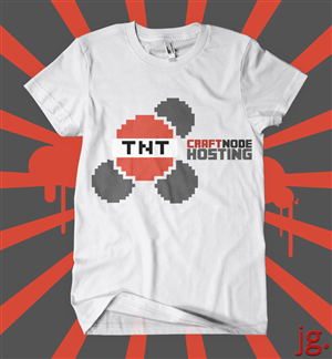 Diseño de Camiseta por jordyboy para CraftNode Hosting | Diseño: #2062757
