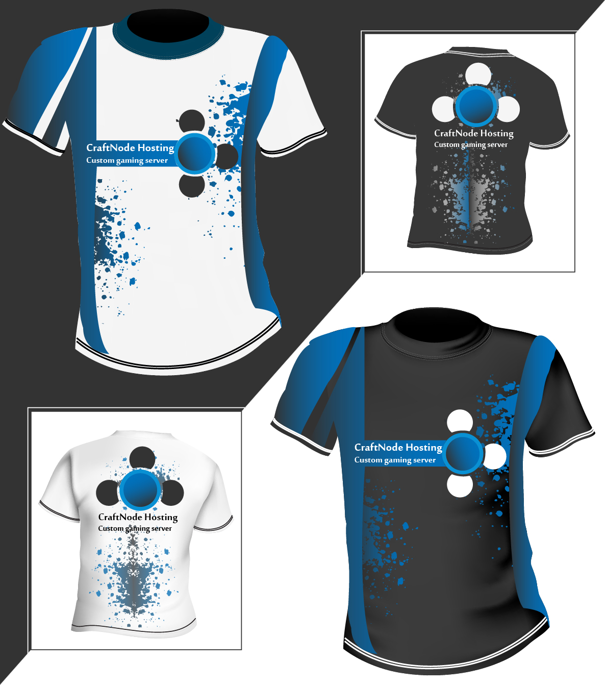 T-shirt Design by gdarena for CraftNode Hosting | Design #2031333