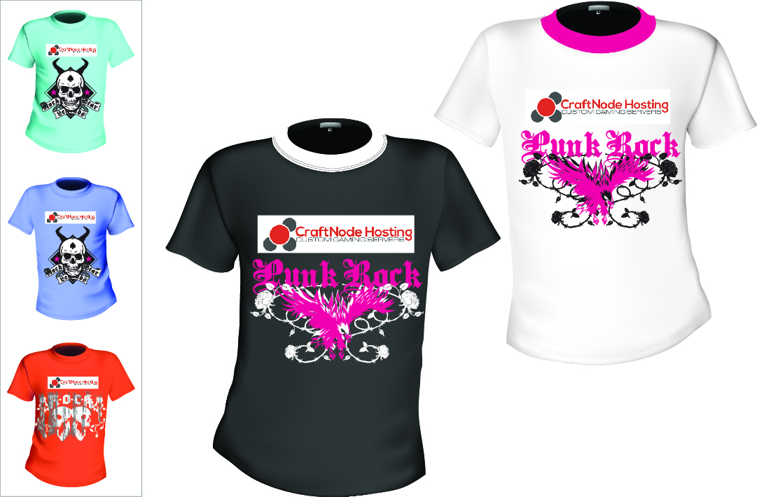 T-Shirt-Design von gdarena für CraftNode Hosting | Design #2031359