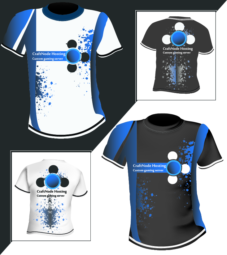 T-shirt Design by gdarena for CraftNode Hosting | Design #2031373
