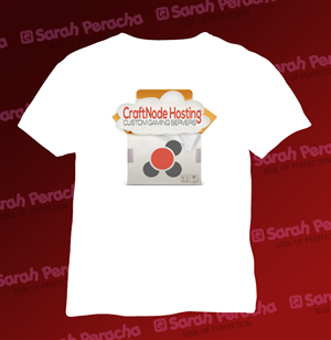 Diseño de Camiseta por Sarah Per para CraftNode Hosting | Diseño #2041012