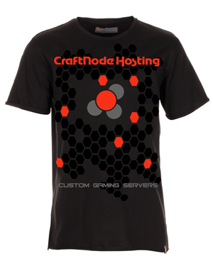 Diseño de Camiseta por SteveRJ para CraftNode Hosting | Diseño: #2080417