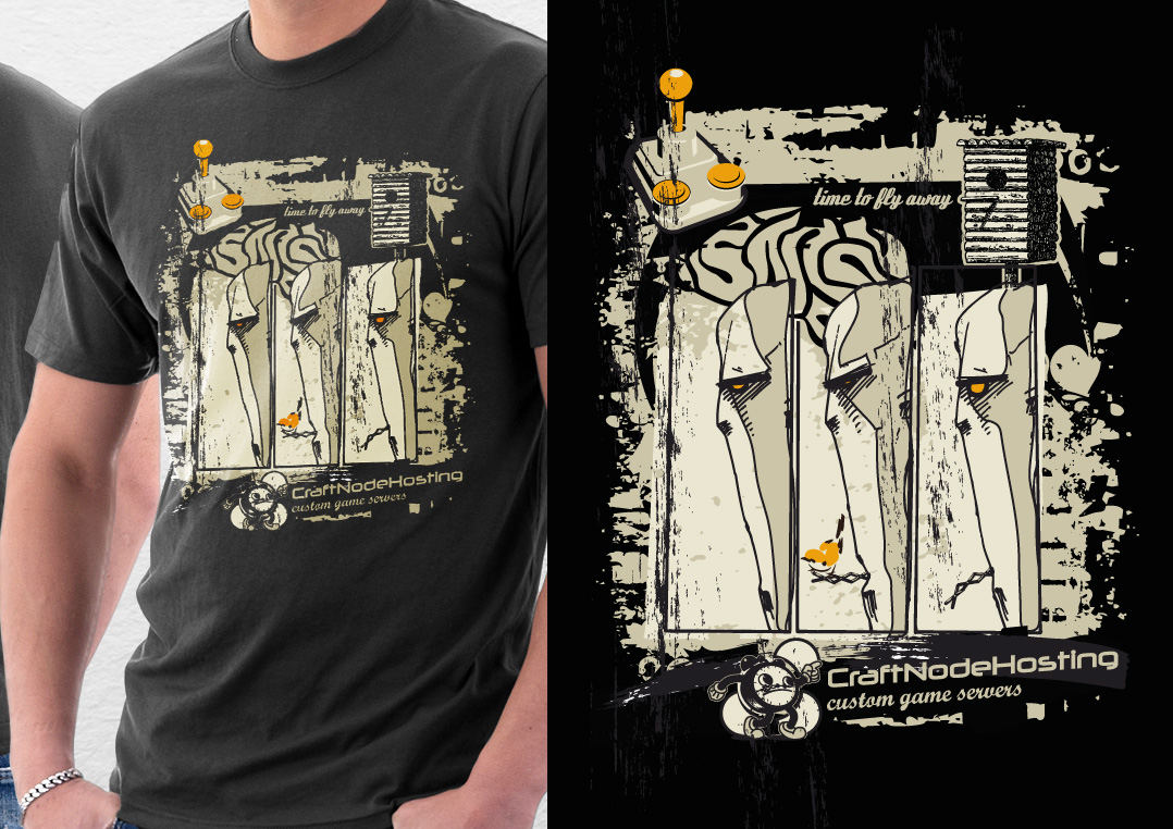 T-shirt Design by kresh for CraftNode Hosting | Design #2072872