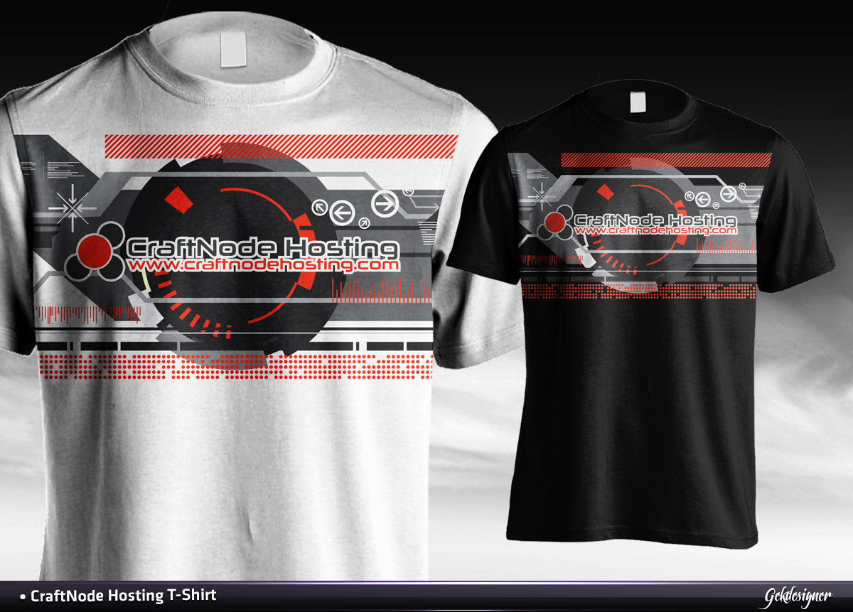 T-shirt Design by gekgrfx for CraftNode Hosting | Design #2058656
