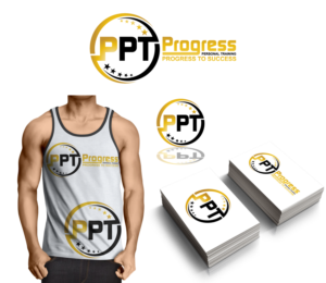 Progress (Personal Training), PPT, Progress to Success | Logo Design by AFD
