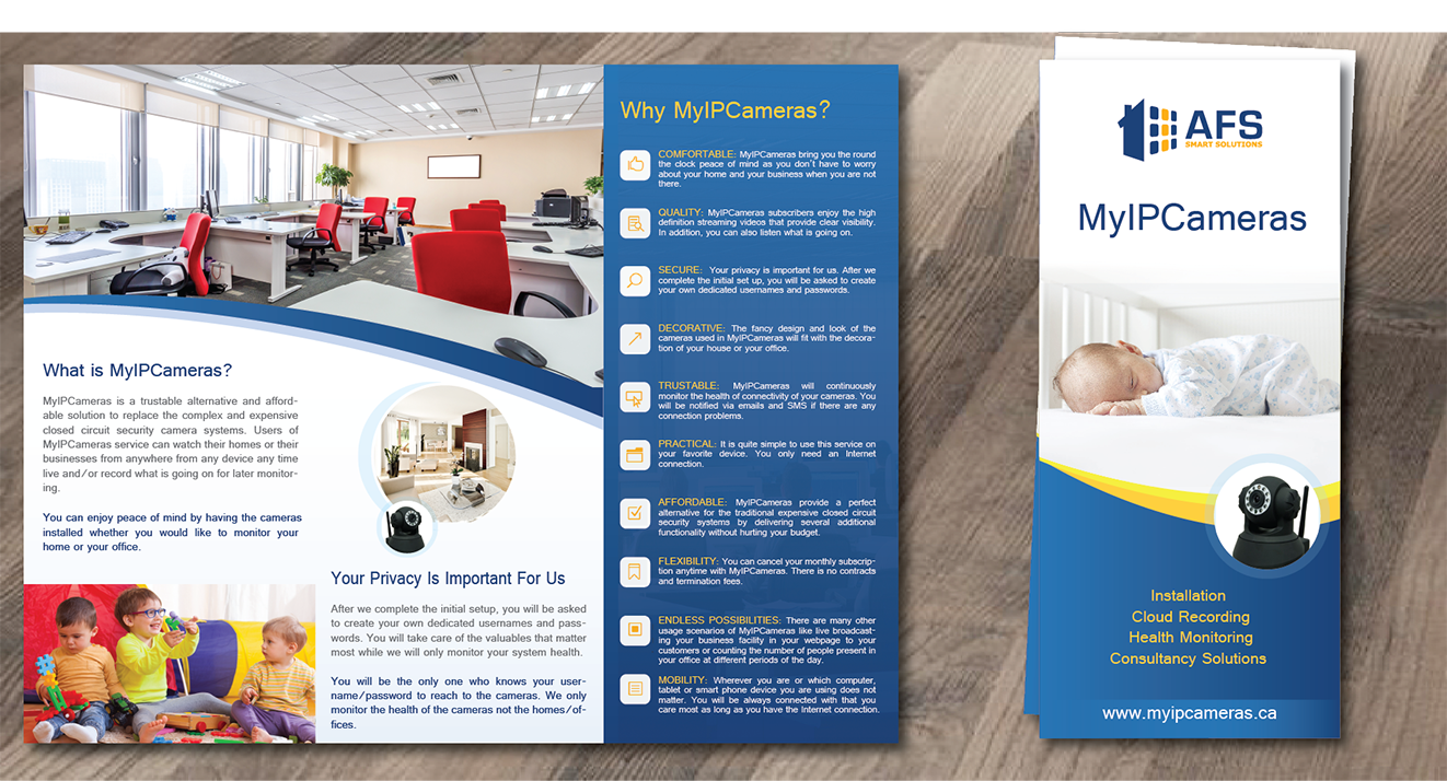 Broschüren-Design von alex989 für AFS Smart Solutions | Design: #9232276