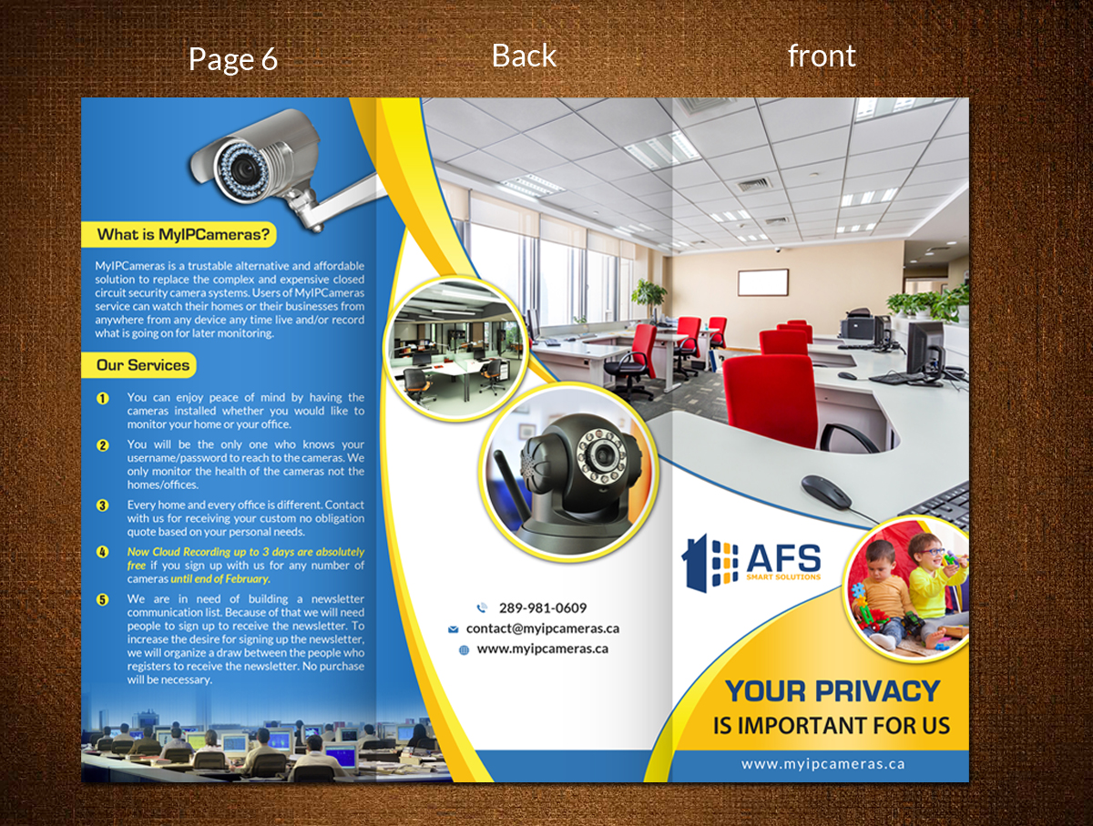 Design de Brochure par debdesign pour AFS Smart Solutions | Design #9236052