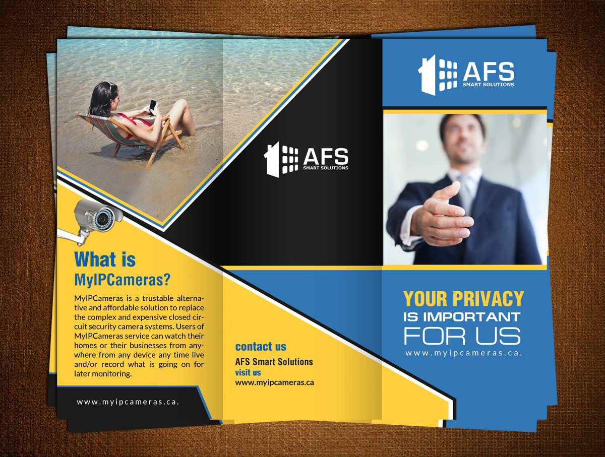 Diseño de Brochure por creative.bugs para AFS Smart Solutions | Diseño #9235618