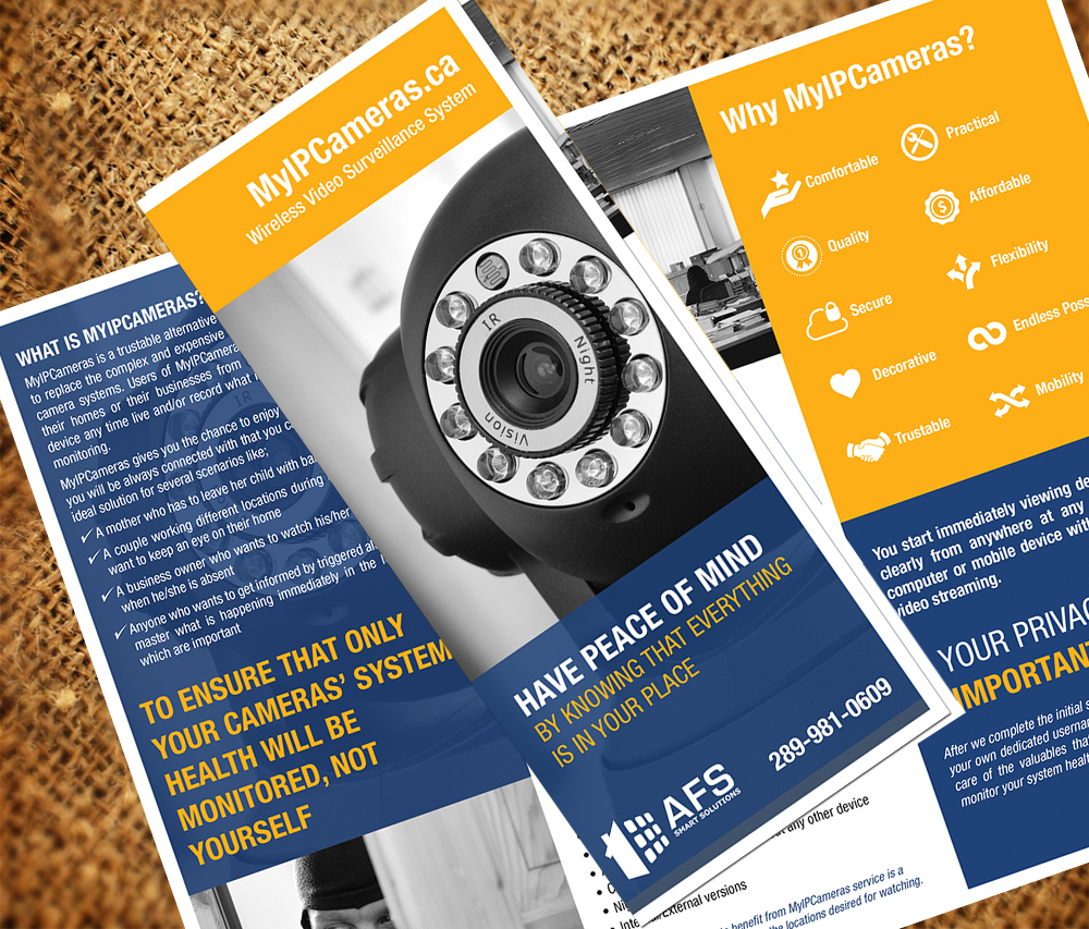 Design de Brochure par VEGA-Designs pour AFS Smart Solutions | Design #9263034