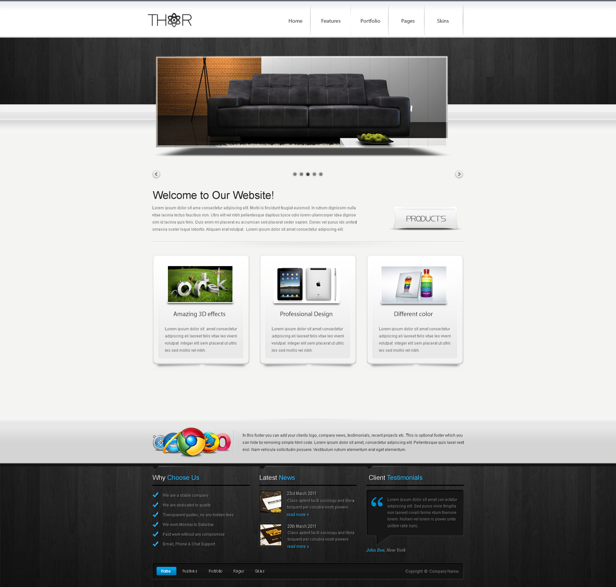 Web Design by Dezignstudio for this project | Design #411127