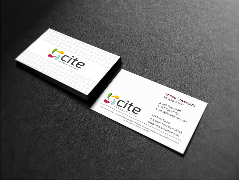 Business Card Design by Atvento Graphics for CITE Investments | Design #2092150