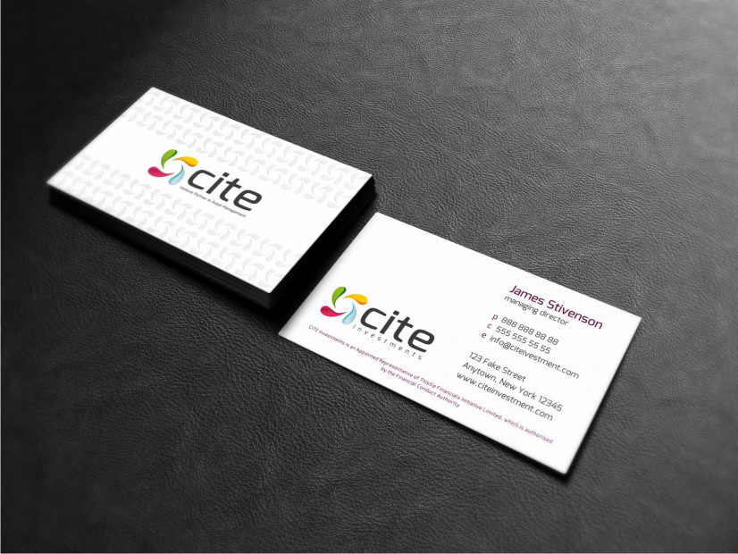 Business Card Design by Atvento Graphics for CITE Investments | Design #2092536