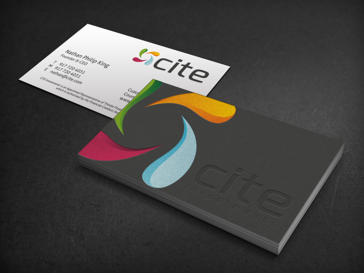 Design de Carte de Visite par HYPdesign pour CITE Investments | Design #2089766