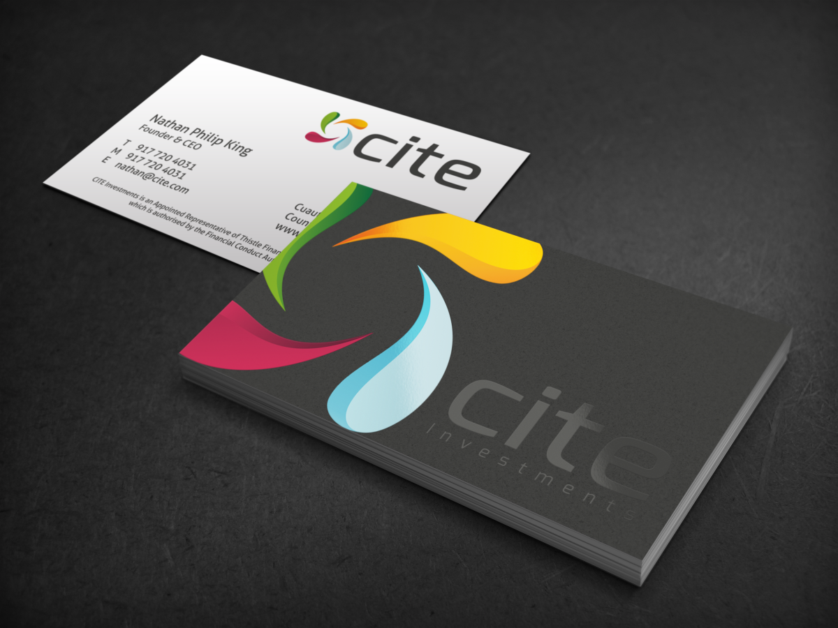Design de Carte de Visite par HYPdesign pour CITE Investments | Design #2089768