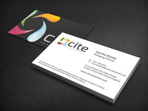 Venture Capital firm needs modern business cards | Diseño de Tarjeta de Presentación por HYPdesign