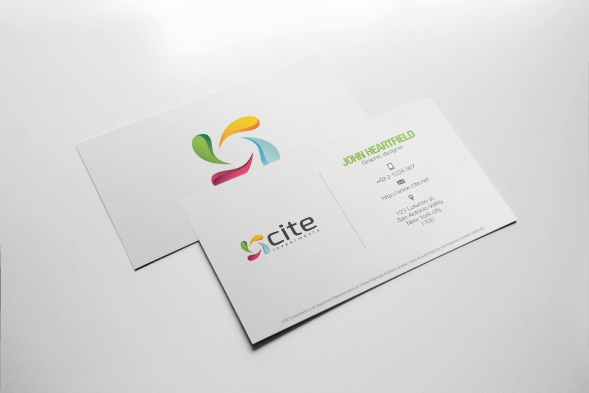 Diseño de Tarjeta de Presentación por Alexis para CITE Investments | Diseño #2092845