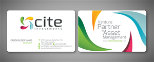 Business Card Design by shazigns for CITE Investments | Design: #2047892