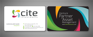 Business Card Design by shazigns for CITE Investments | Design: #2047909
