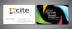 Business Card Design by shazigns for CITE Investments | Design: #2048250