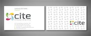 Design de Carte de Visite par shazigns pour CITE Investments | Design : #2127669