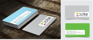 Business Card Design by The Rock for CITE Investments | Design: #2094796