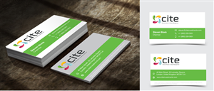 Business Card Design by The Rock for CITE Investments | Design: #2094804