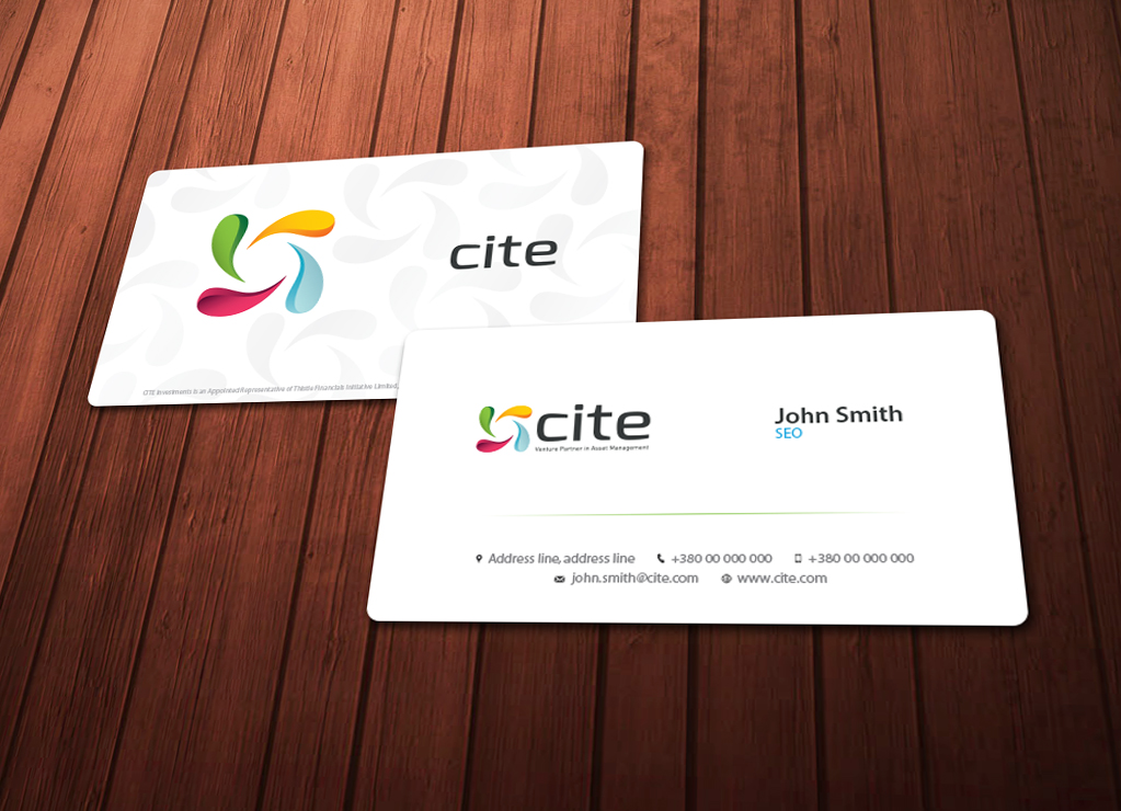 Business Card Design by Chere for CITE Investments | Design #2095138