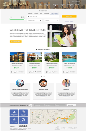 Diseño Web por Da Miracle para este proyecto | Diseño #2086574