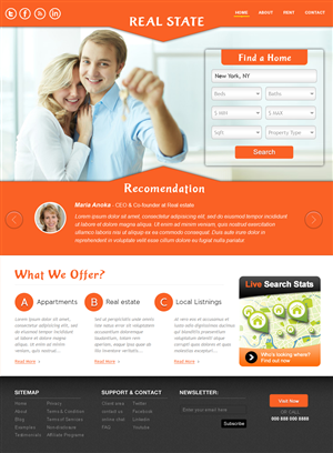 Diseño Web por Rizwan abbasi para este proyecto | Diseño #2058279