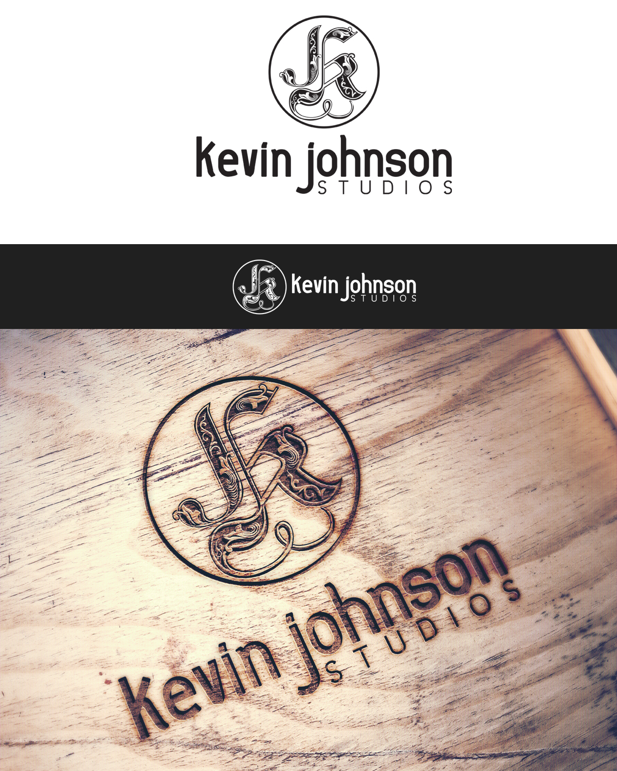 Logo Design by Alex Kay for Kevin Johnson Studios | Design #9231796
