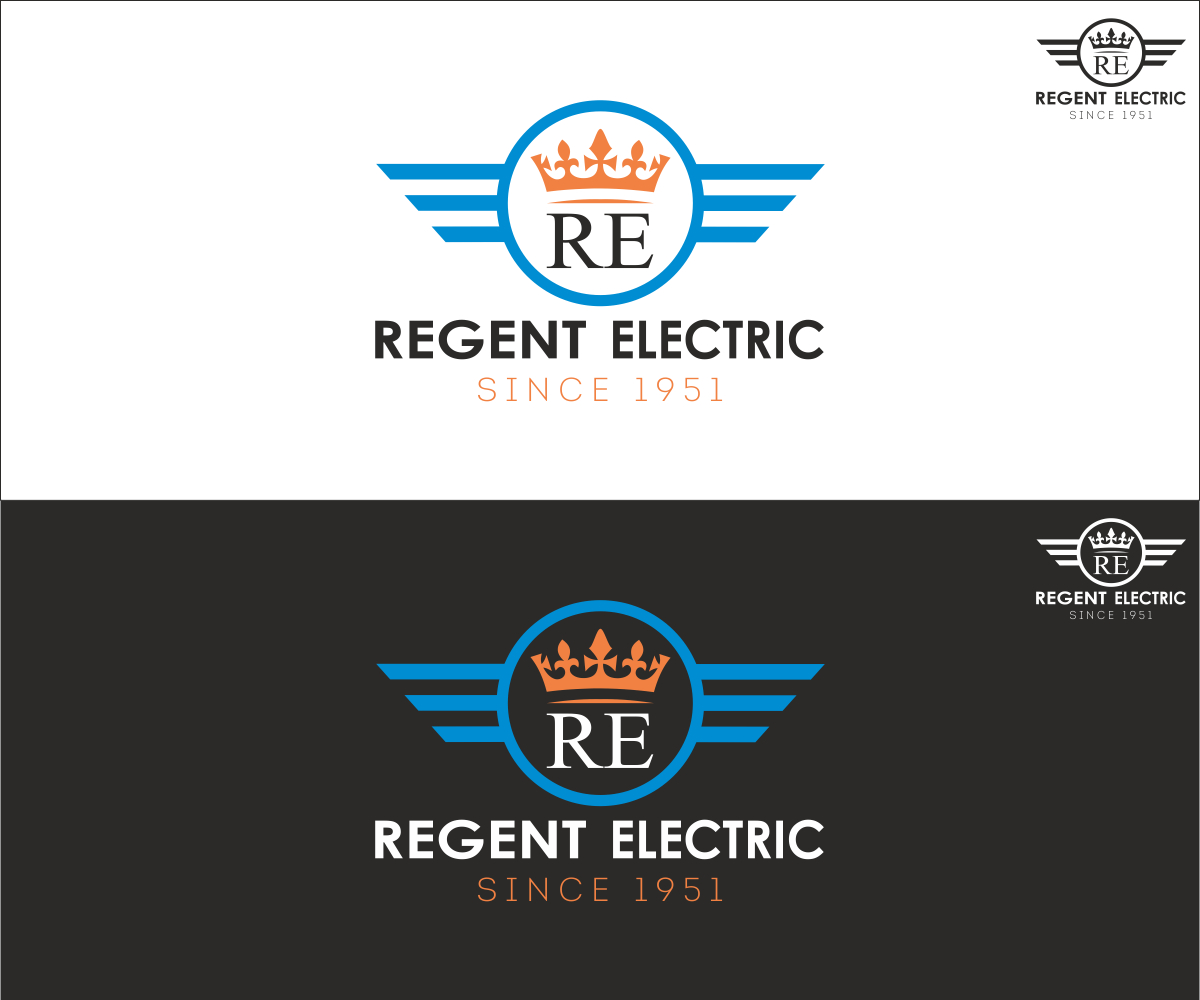 Logo Design by DadaVFC CreativeDesign for Regent Electric Co., Inc. | Design #9292396