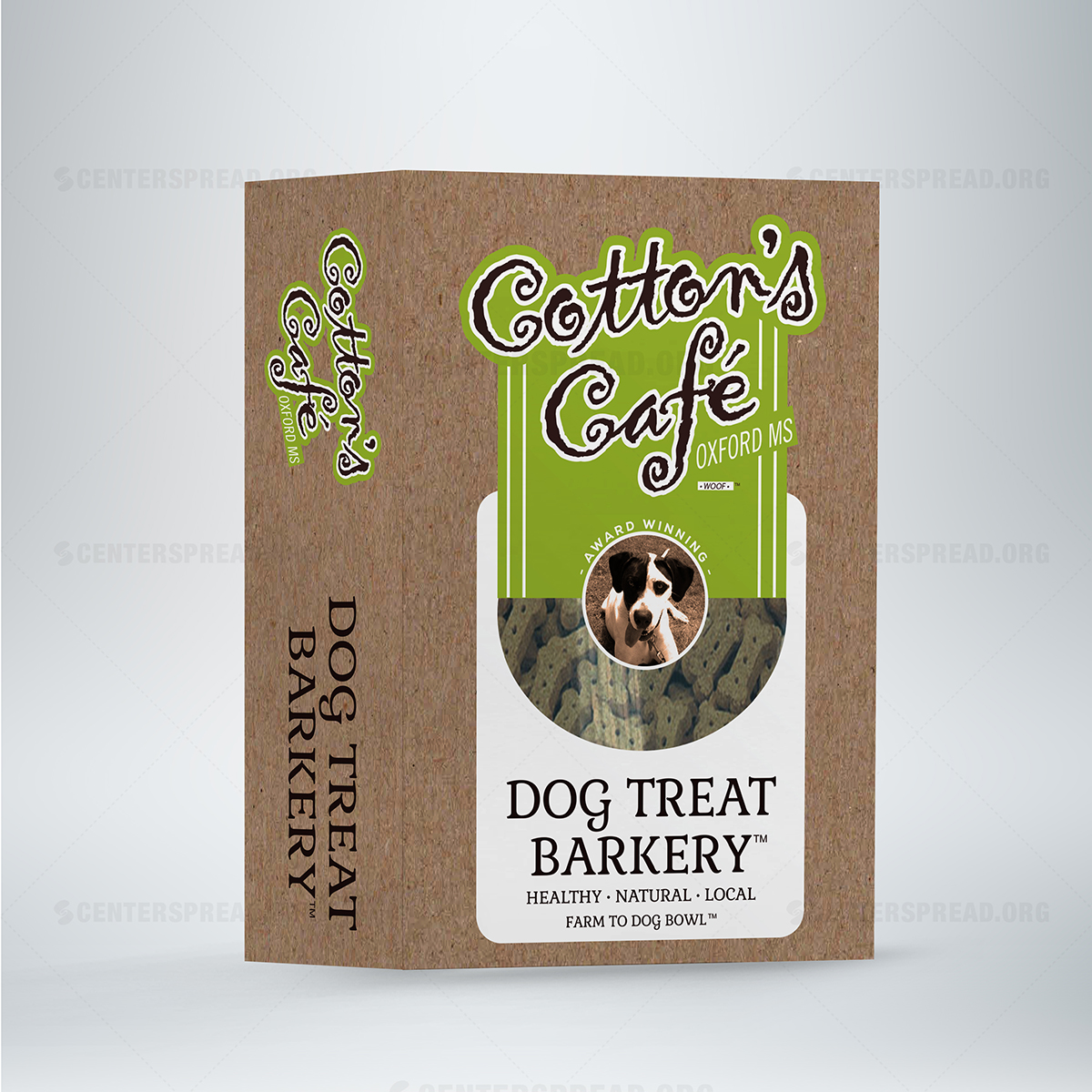Packaging Design by CENTERSPREAD for Cotton's Cafe LLC | Design #9251045