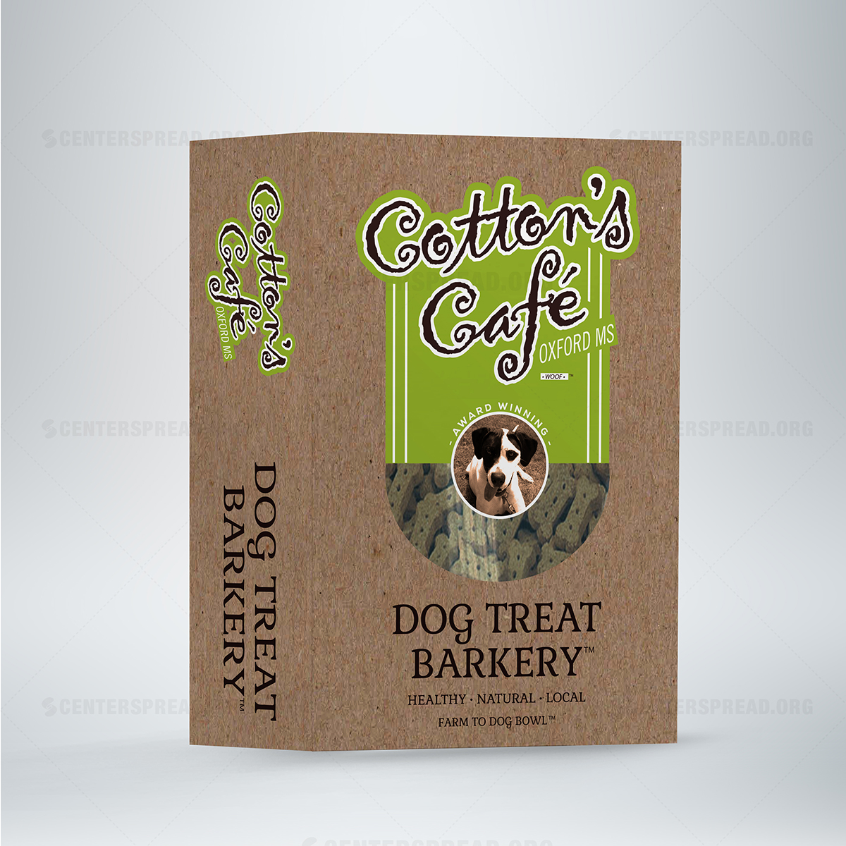 Packaging Design by CENTERSPREAD for Cotton's Cafe LLC | Design #9251046