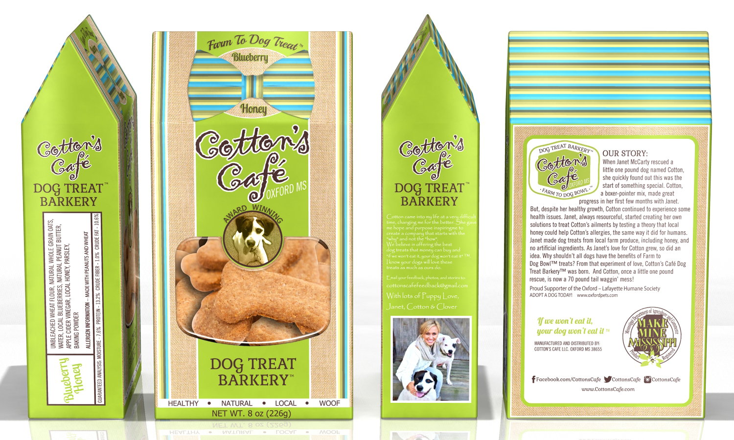 Packaging Design by the Full Monty for Cotton's Cafe LLC | Design: #9302102
