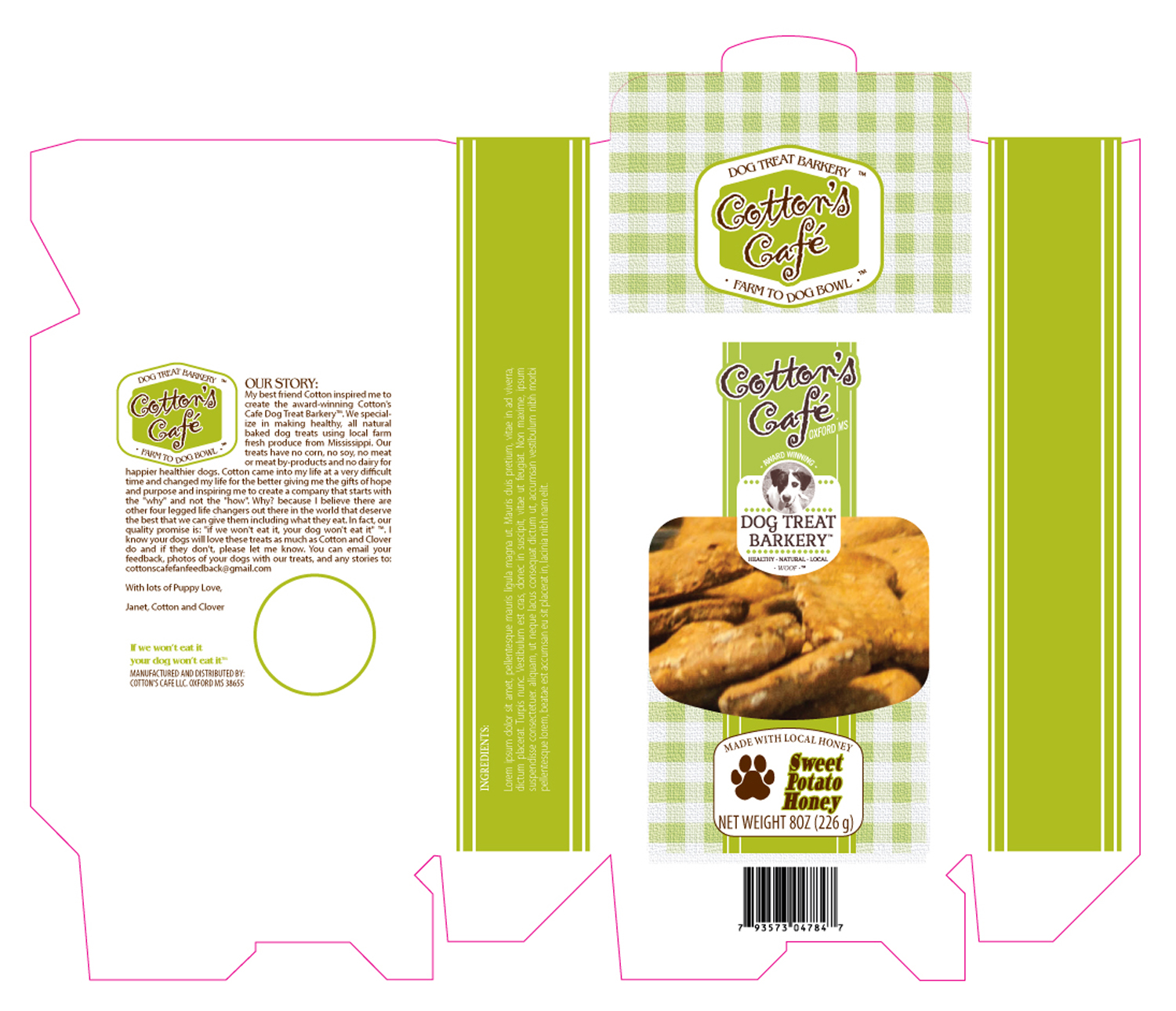 Packaging Design by Kings Bishop Design for Cotton's Cafe LLC | Design #9277836