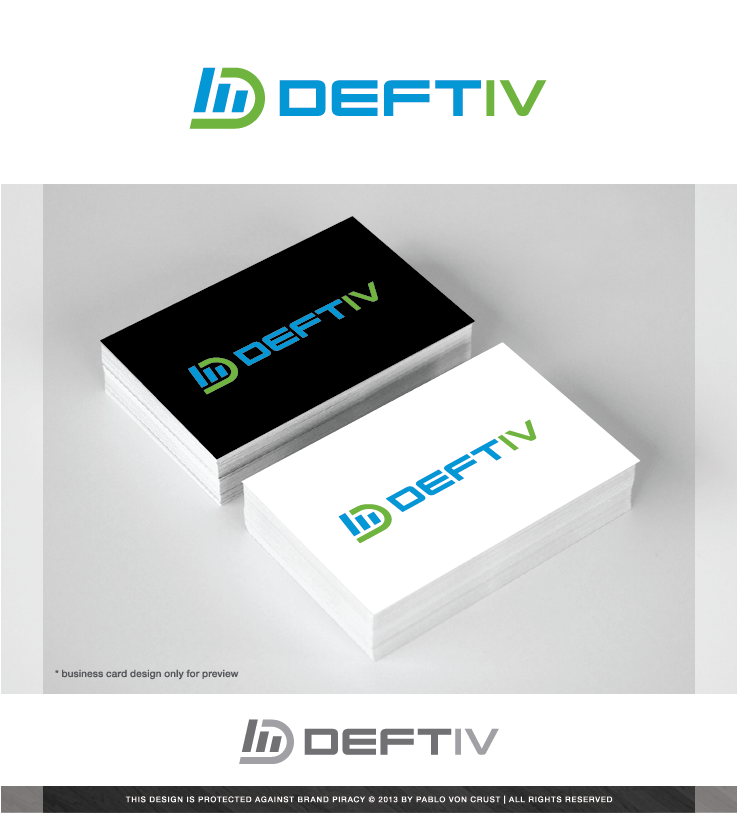 Logo Design by Pablo Von Crust for Deftiv | Design: #2035823